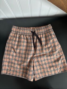 Burberry boys swim trunks